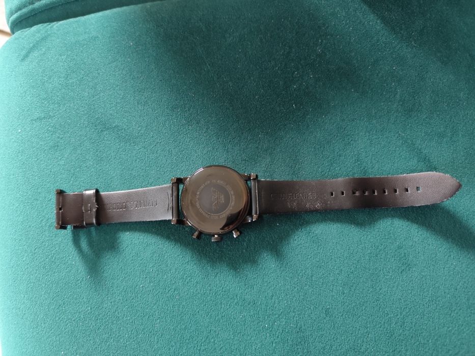 Zegarek męski klasyczny stylowy elegancki Emporio Armani AR1737 skóra