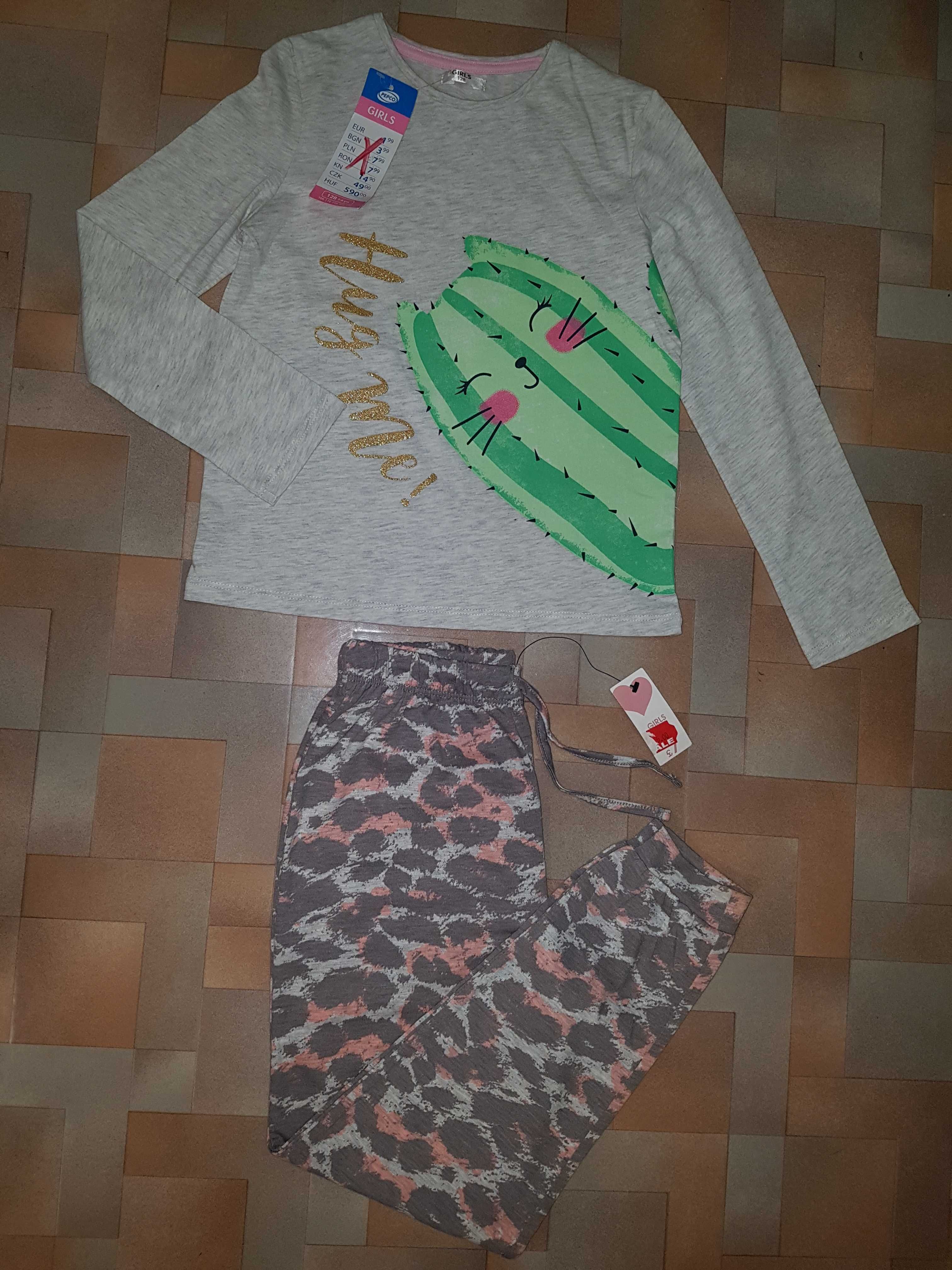 Домашний комплект кошка, пижама хлопок Pepco, Girl 7-8 лет 128 см