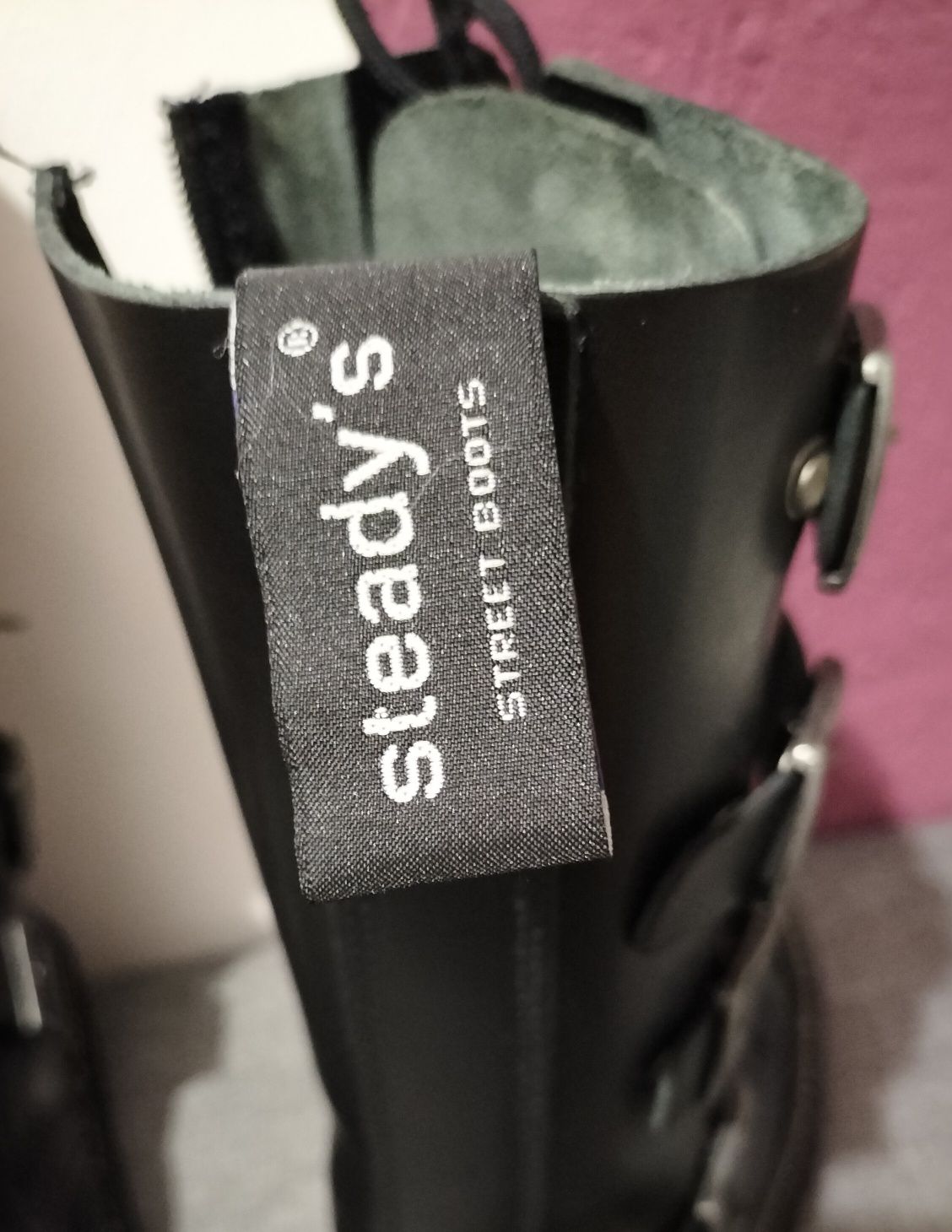 Glany 15 Steady's czarne - 5 klamer