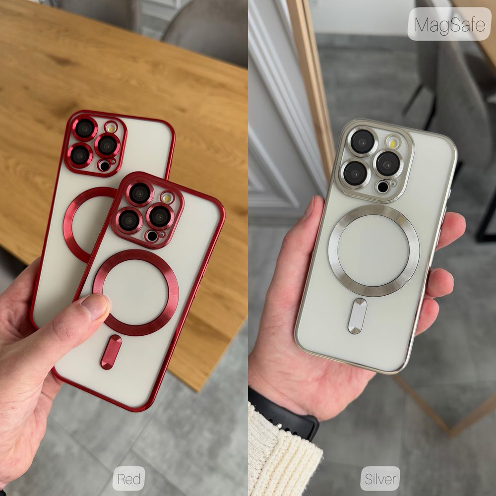 Чохол на айфон Shining with MagSafe чехол iPhone із захистом камери