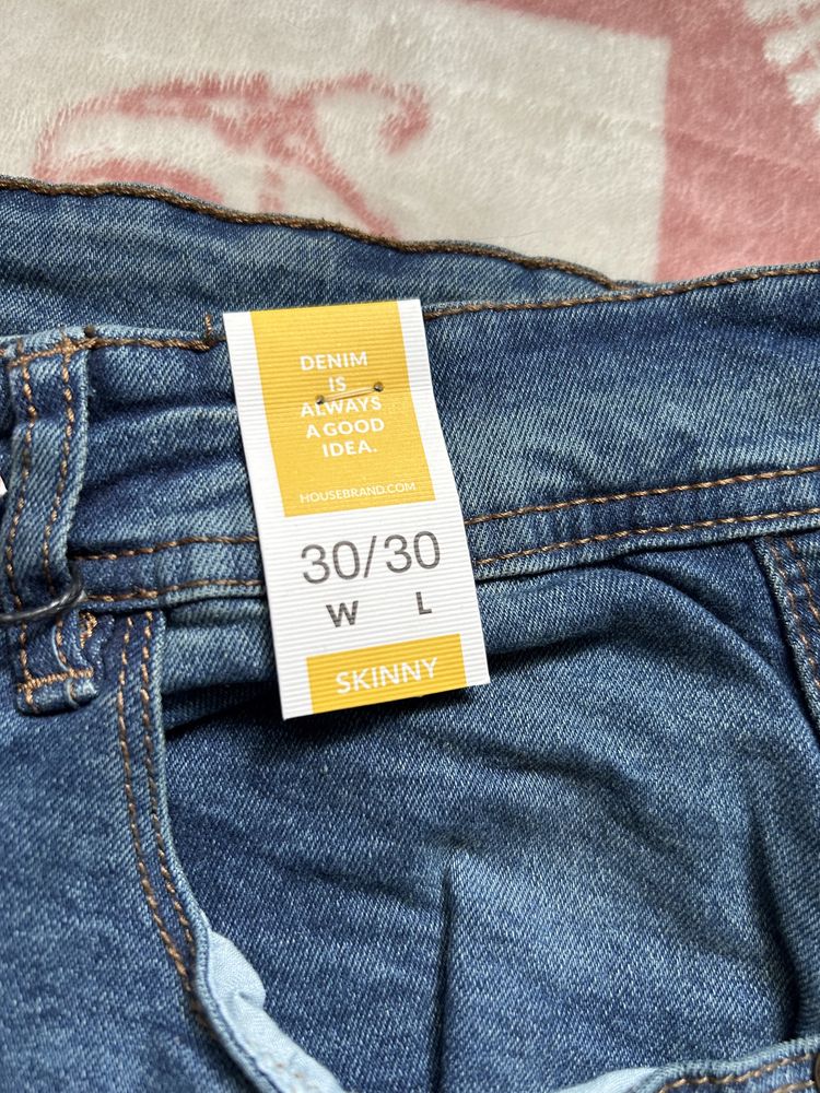 Джинси, нові, house denim, super skinny