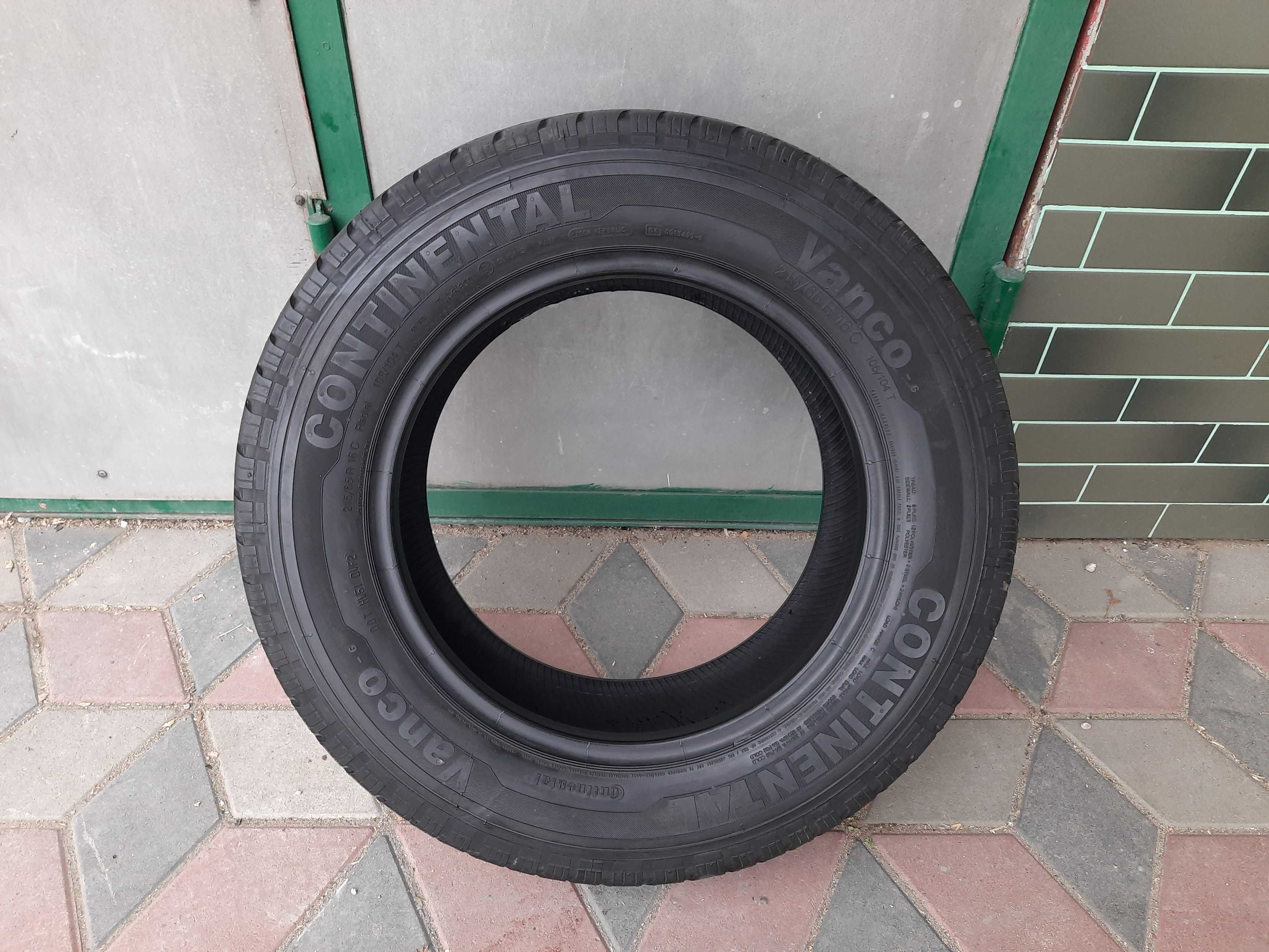 Opona nowa 215/65R16c continental vanco-6