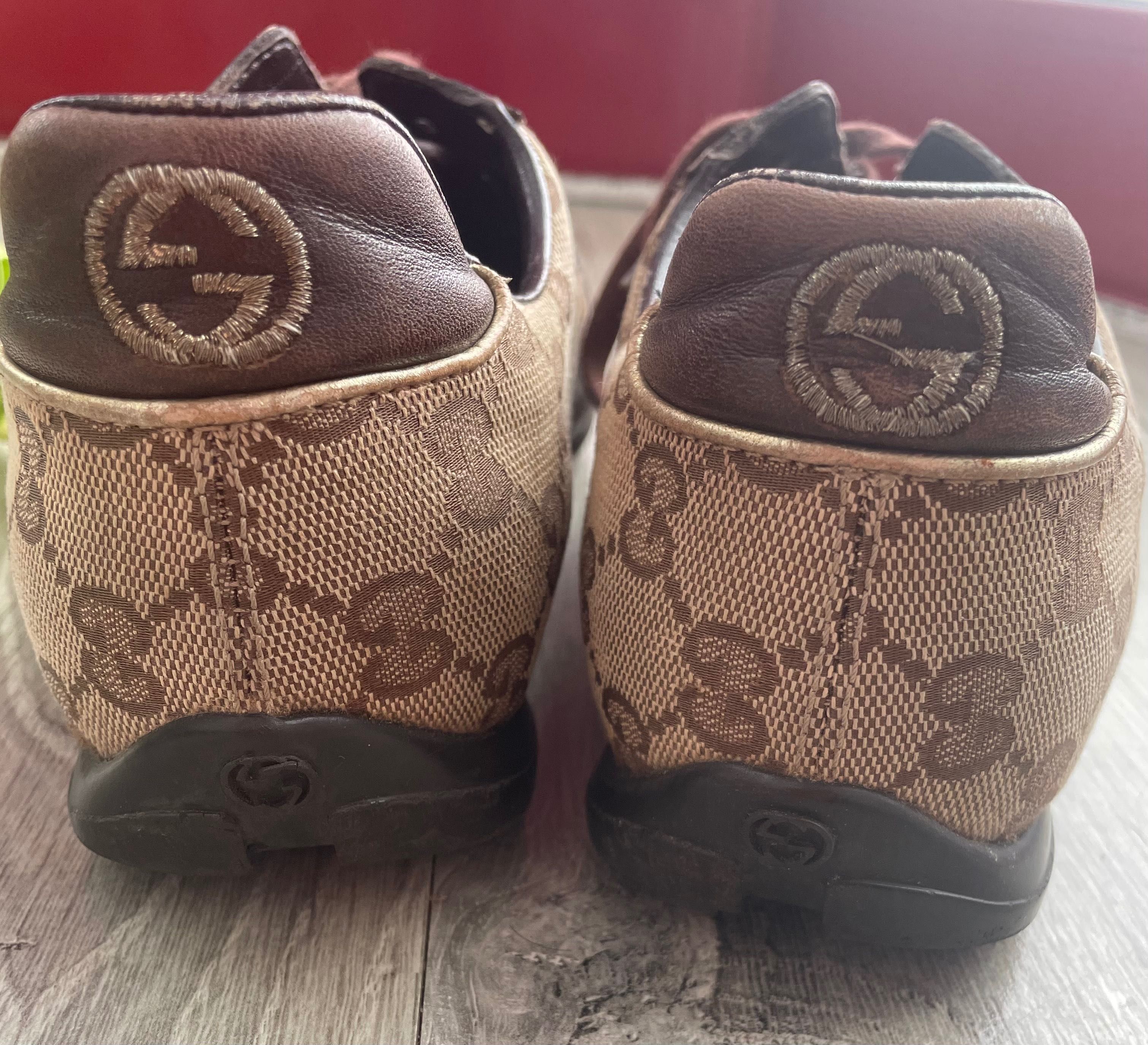 Sapatilhas usadas da Gucci