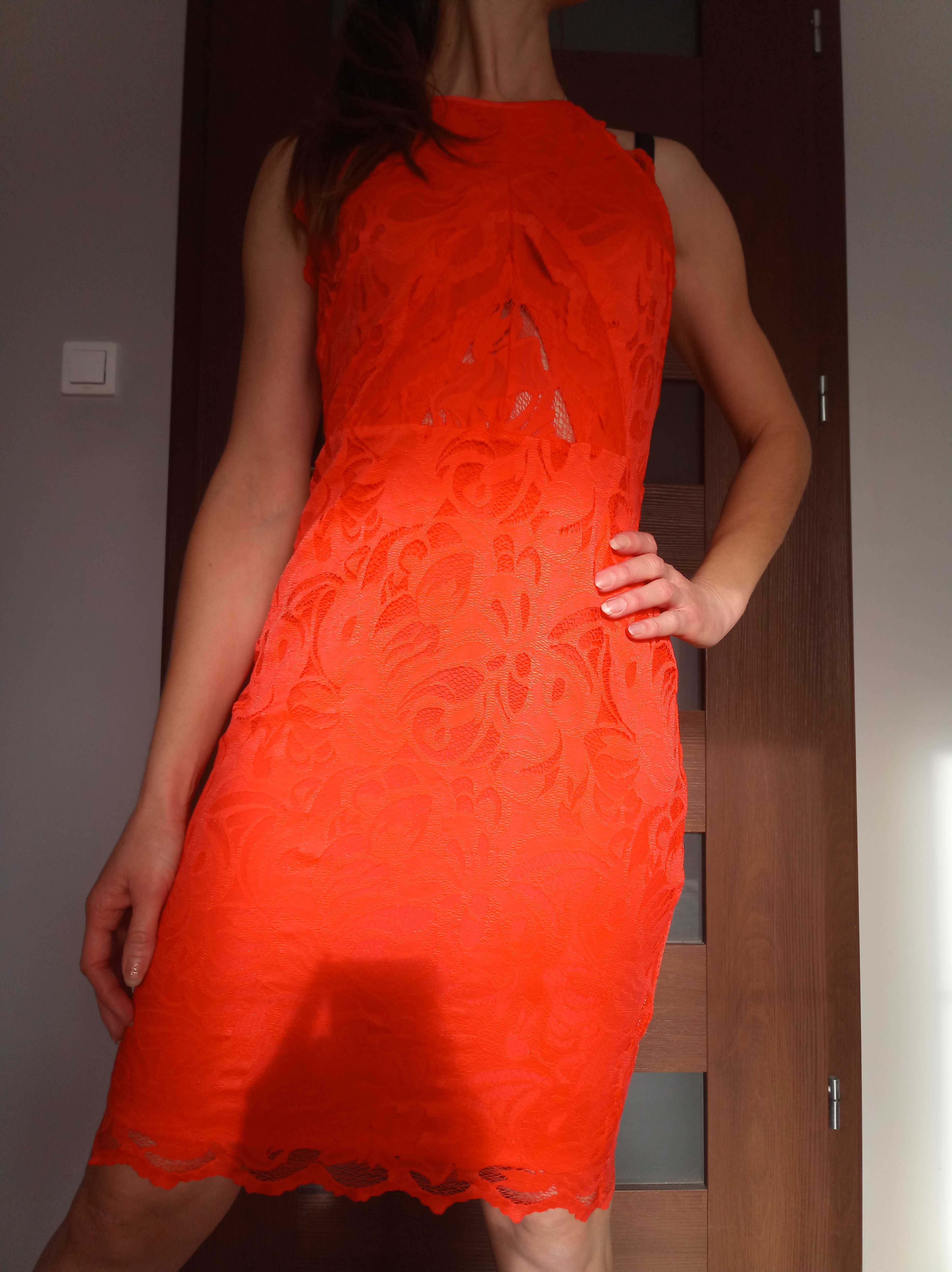 Sukienka koronkowa H&M, rozmiar M