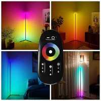 Кутова LED RGB Bluetooth лампа торшер