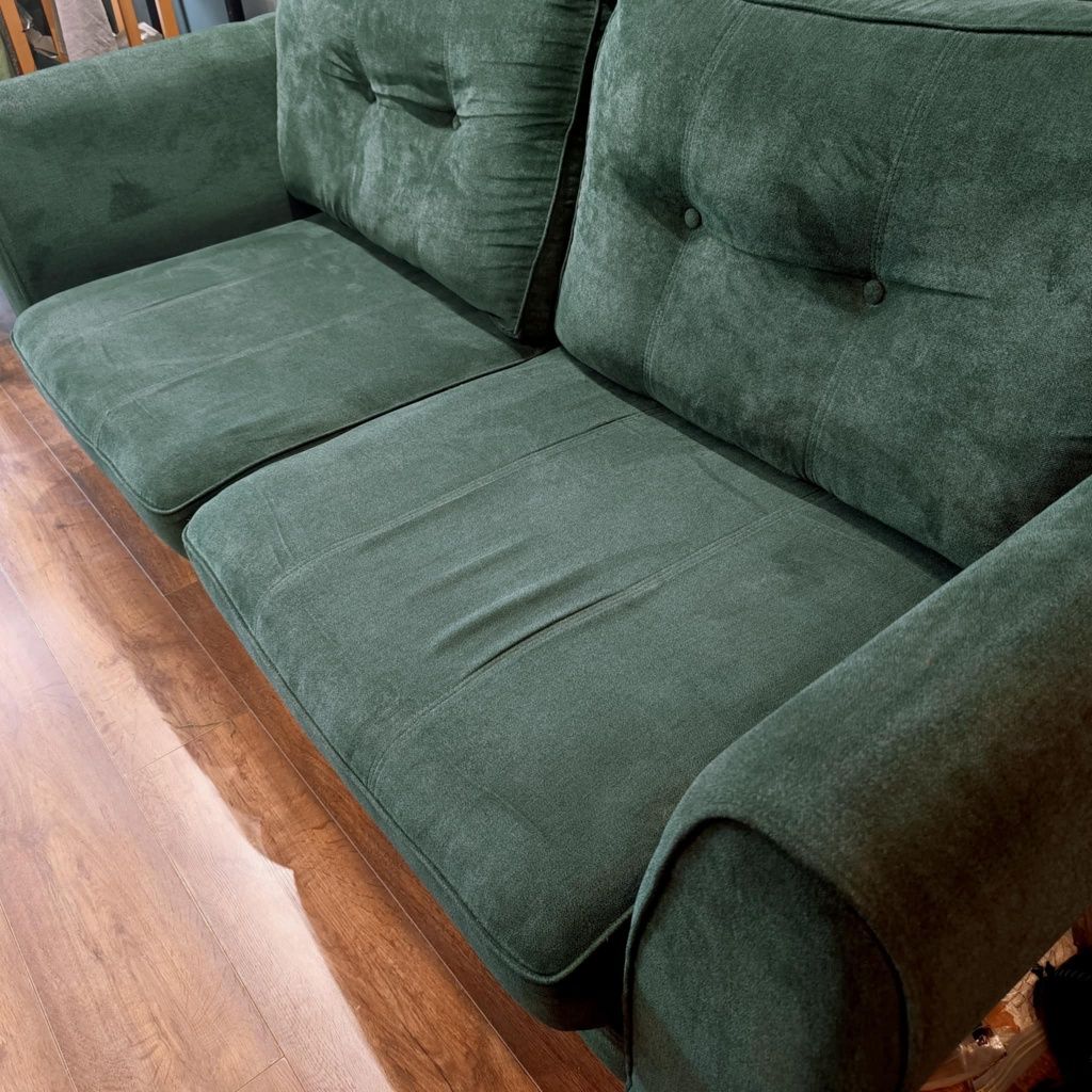 Sofa 3 osobowa butelkowa zieleń