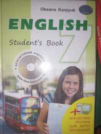 Підручник з англійської мови 7 клас. Карп'юк