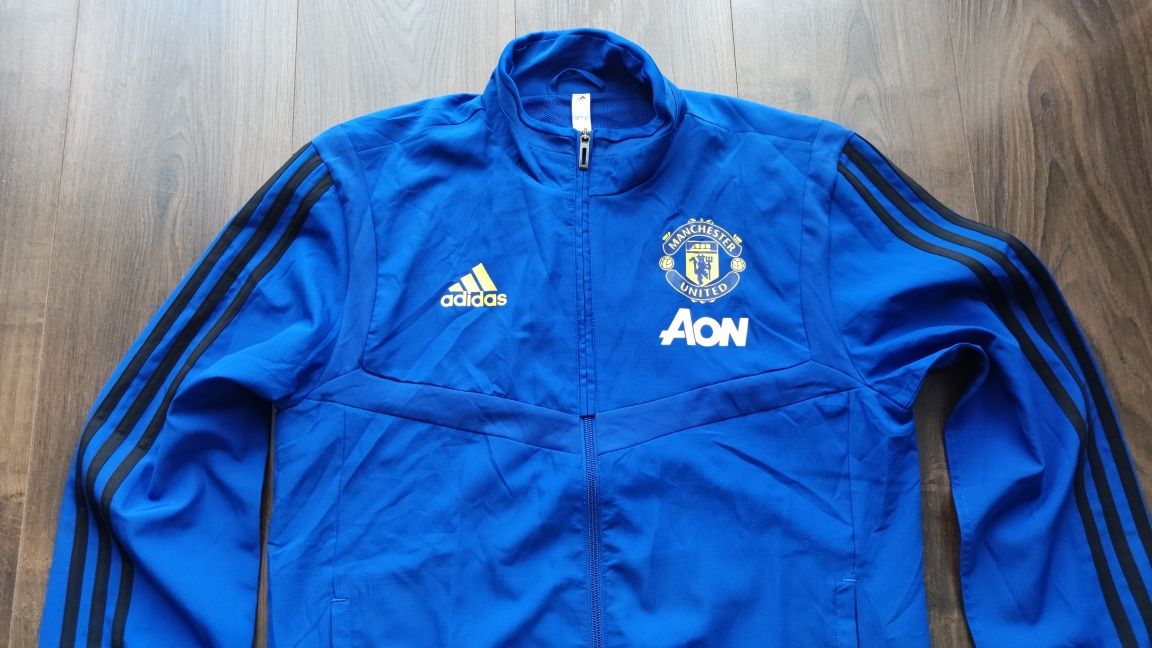 Adidas S Manchester United bluza 168 rozpinana S