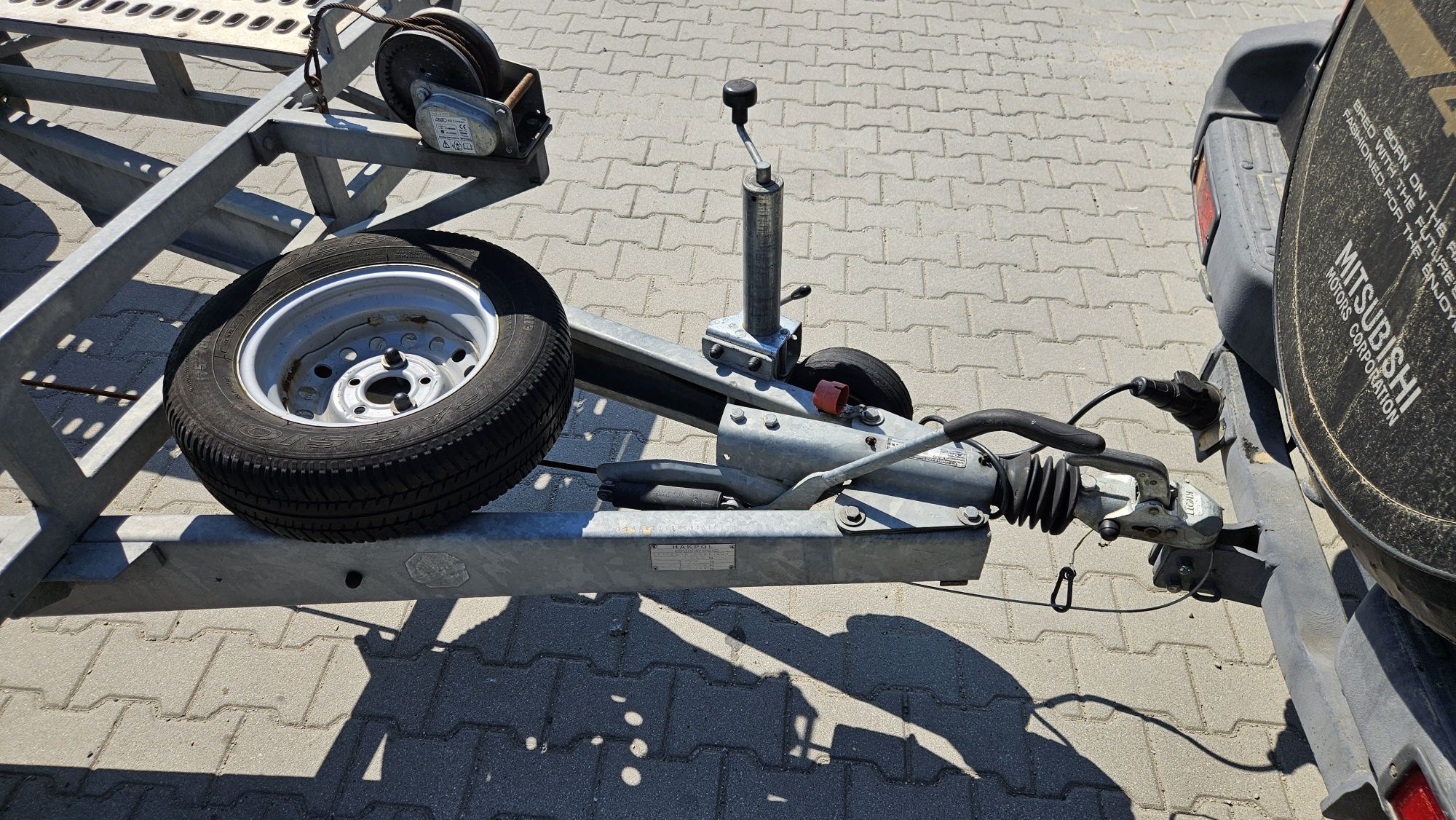 Laweta hakpol  2000kg dmc 2017r