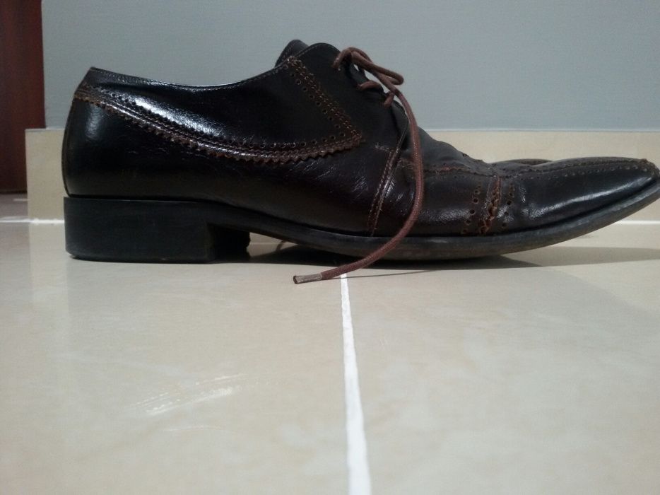 Buty garniturowe SKÓRA jak NOWE