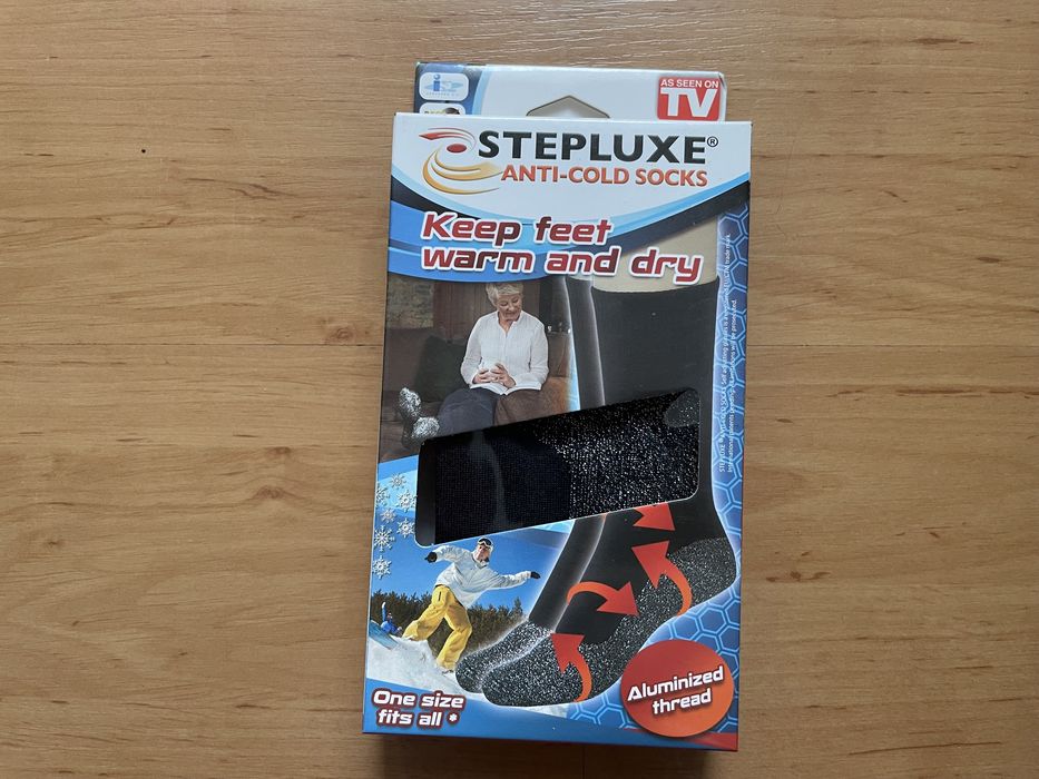Skarpety rozgrzewające z włóknem aluminium Nowe