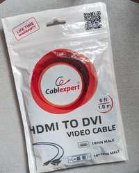 Кабель HDMI to DVI 1.8м