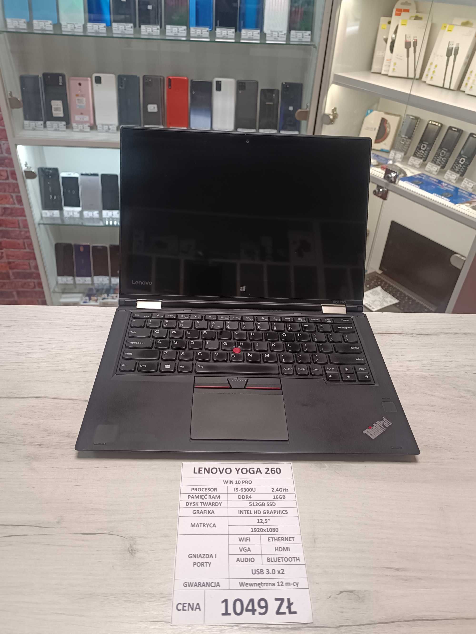 Lenovo YOGA 260 Rok Gwarancji od Perfekt GSM