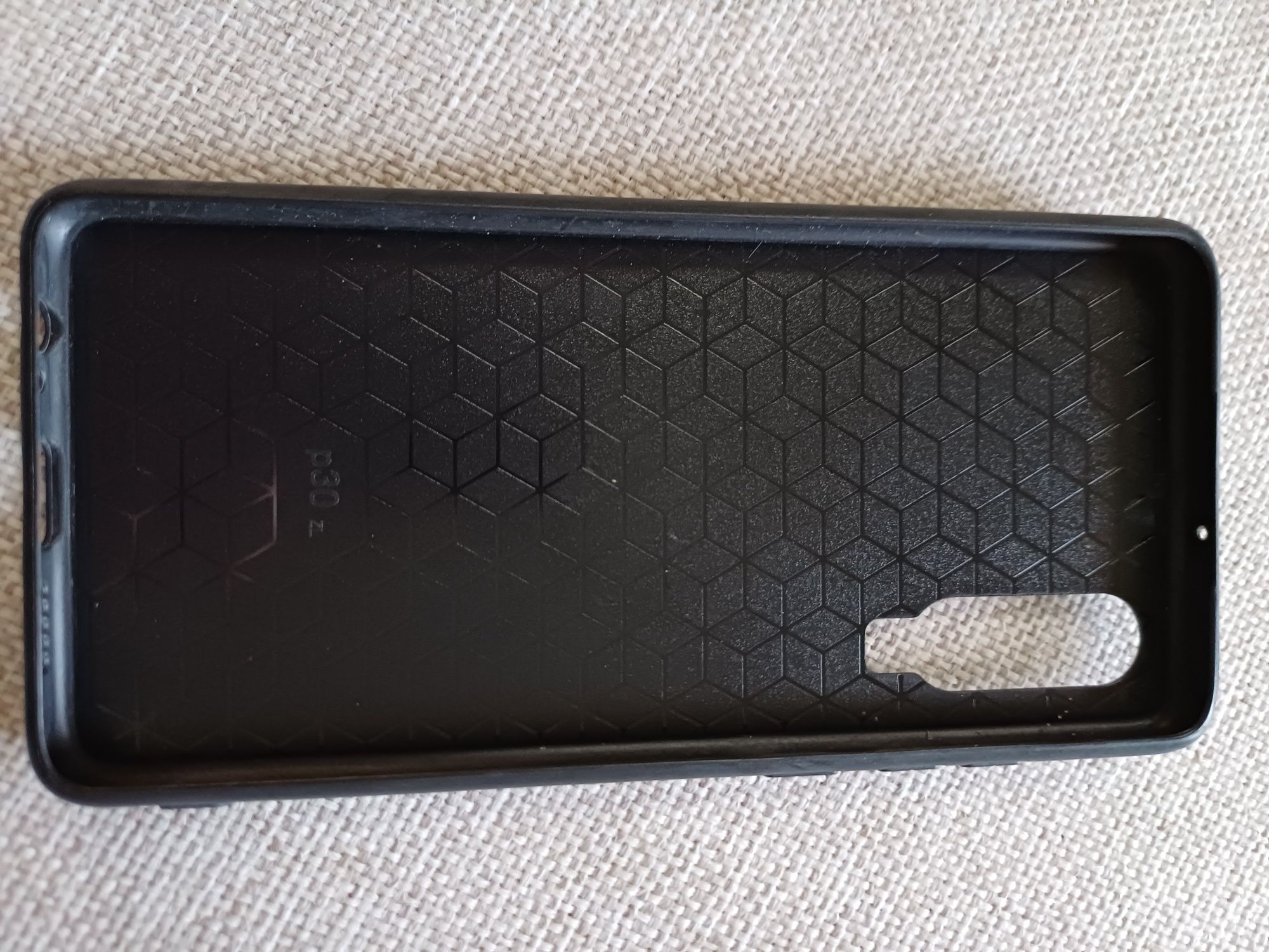 Etui pszczoła silver Huawei P30