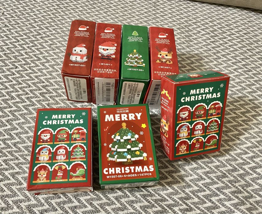 Новорічний конструктор лего подарунок