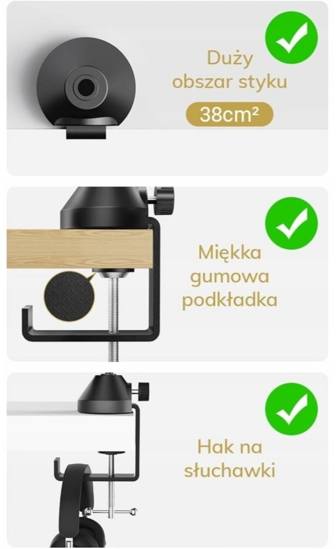 Ramię La.pa Pierścieniowa z Uchwytem  10" TRL-20 PRO 128
