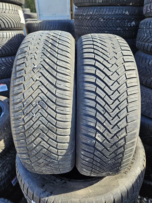 [2szt] Continental 195/65 r15 Całoroczne /// 6,5mm!!! 2020r MONTAŻ