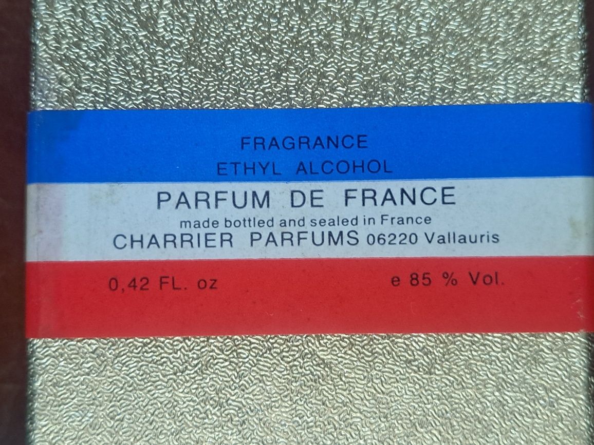 Conjunto de 5 miniaturas de perfume " Parfums de France"