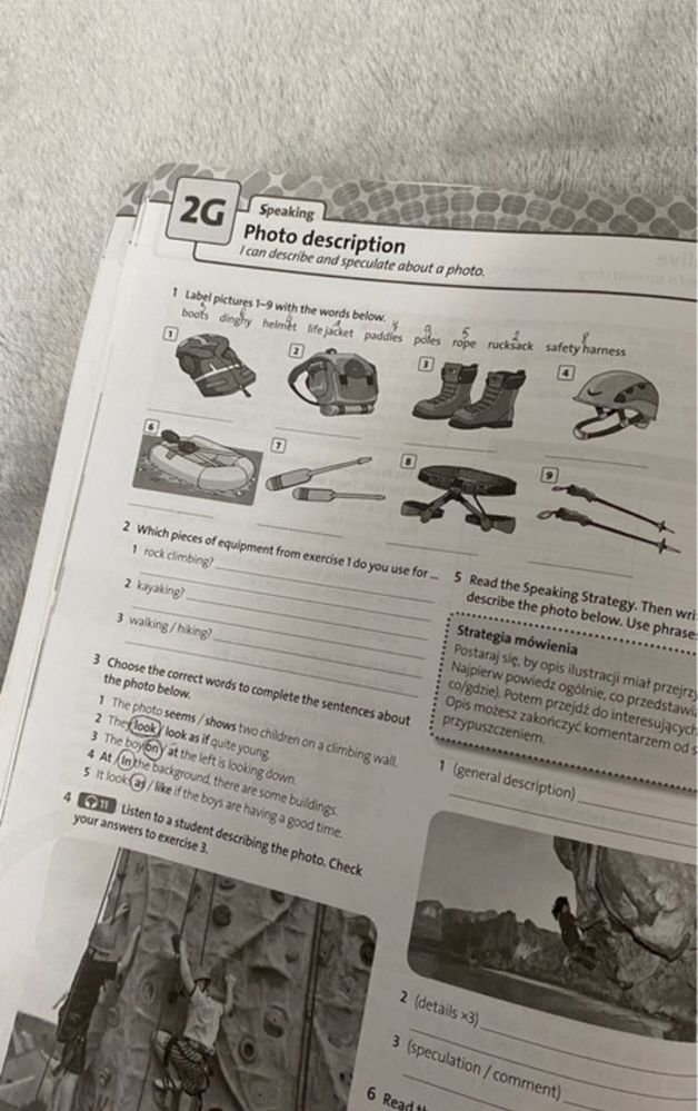 Podręcznik ‘Oxford Solutions’ Pre-Intermediate Workbook