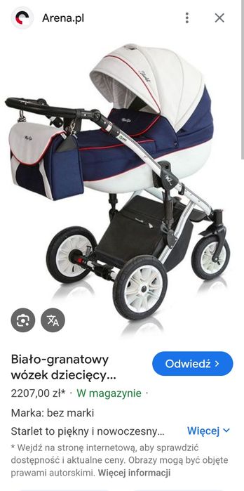 Wózek 2w1 Milukids