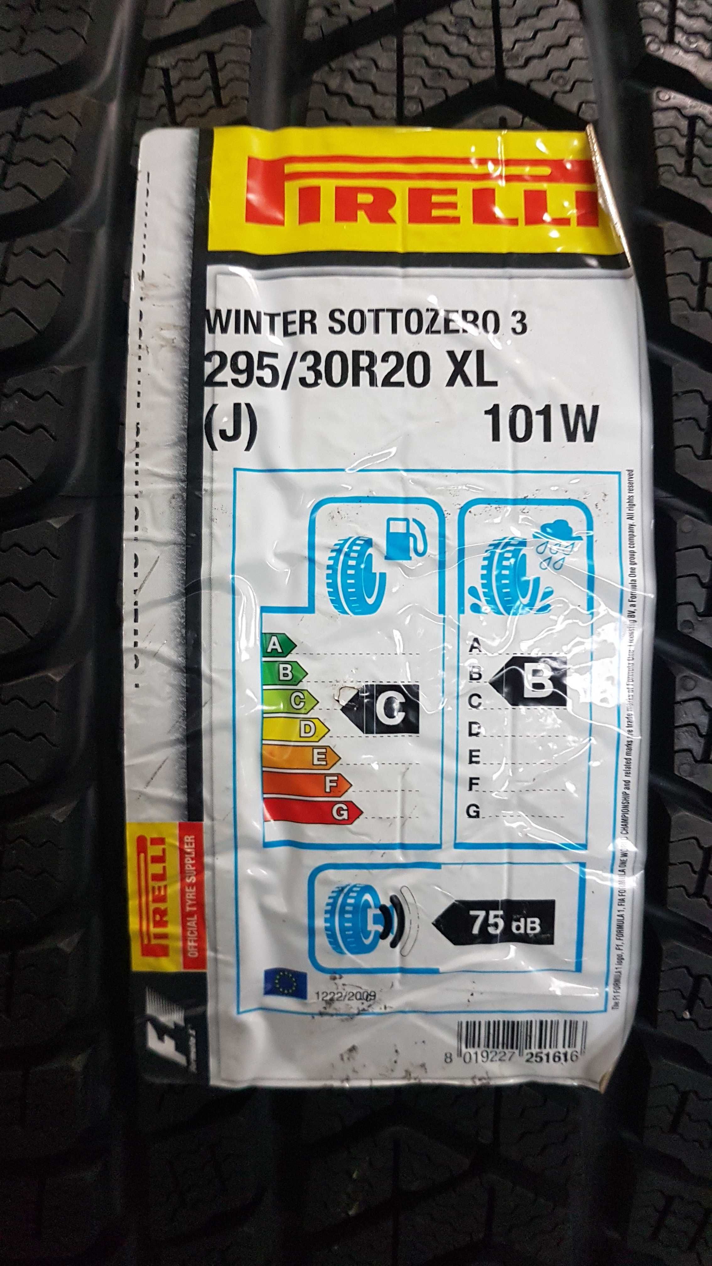 Pirelli Winter SottoZero 3 295/30R20 101 W XL