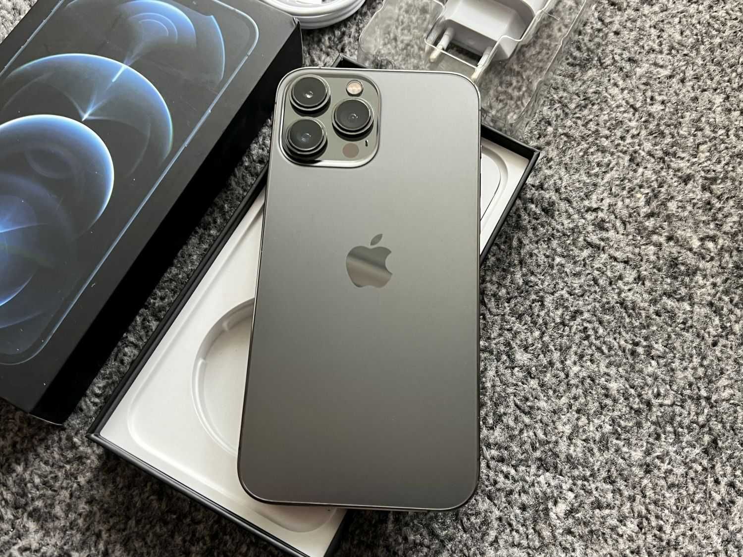 iPhone 13 Pro Max 256GB Graphite Grey Szary Grafit Bateria 97% + SZKŁO