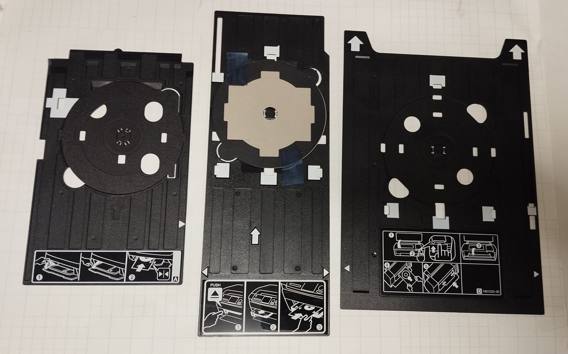 Лотки для печати на дисках Еpson T50/TX650; RX690;RX700