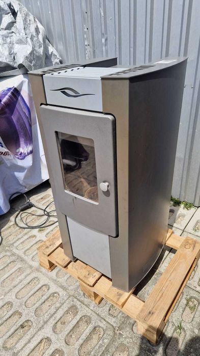 Piec kominek na pellet pelet peleciak kominkowy peletowy 8kw MOCNY