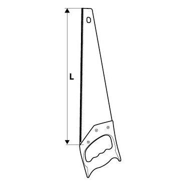 Piła Płatnica 400Mm 7 Tpi Neo 41-031