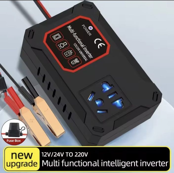 Інвертор 220w. Перетворювач струму.