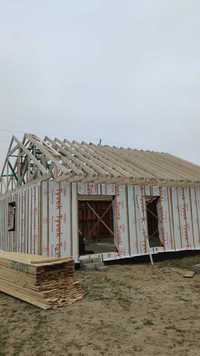 Więźba dachowa drewno na Twój dach łaty deski podbitka wiązary montaż