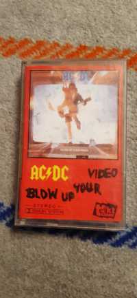 kaseta magnetofonowa ac dc blow up your video