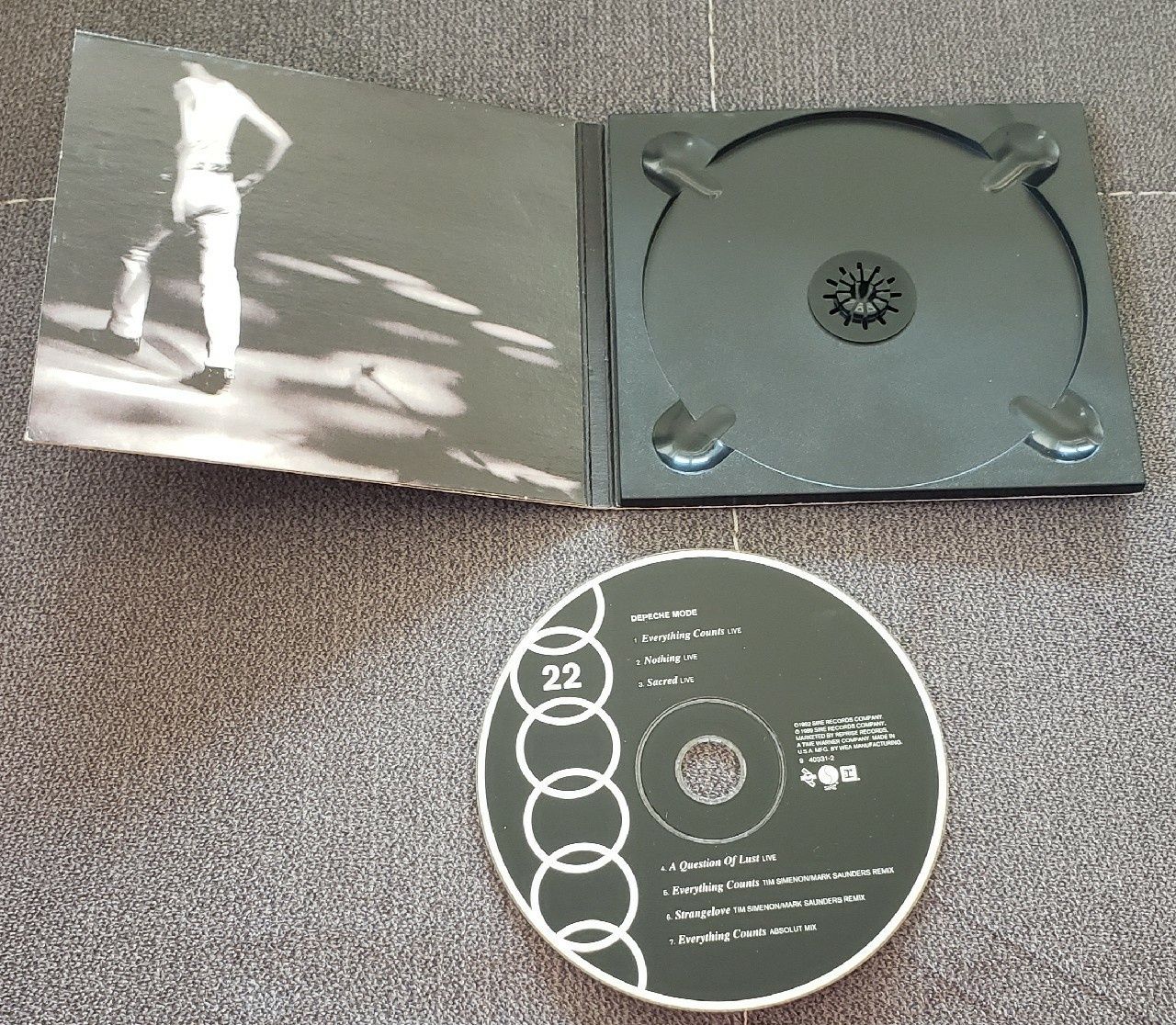 Depeche Mode Everything Counts Live USA CD Single Digipack