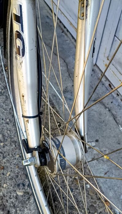 Rower miejski aluminiowy CONWAY damka 28" 7biegów dynamo w kole Tarnów