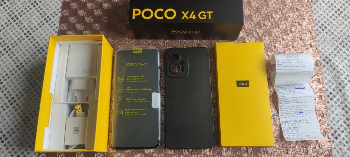 Poco X4GT 8+5/256 гигабайт