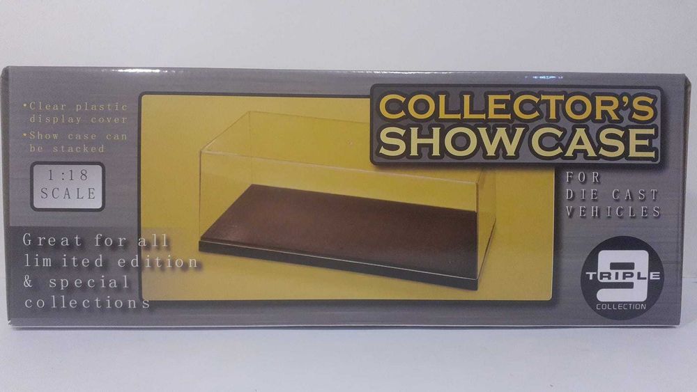 1/18 Caixa acrilica expositora para miniaturas ou outros