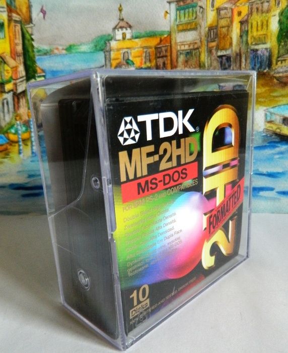Дискеты 3,5" TDK 10 шт.