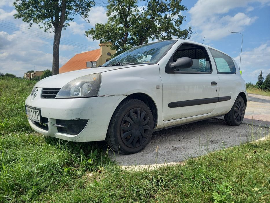 Renault Clio, 1.5 dci, 2007, biała perła