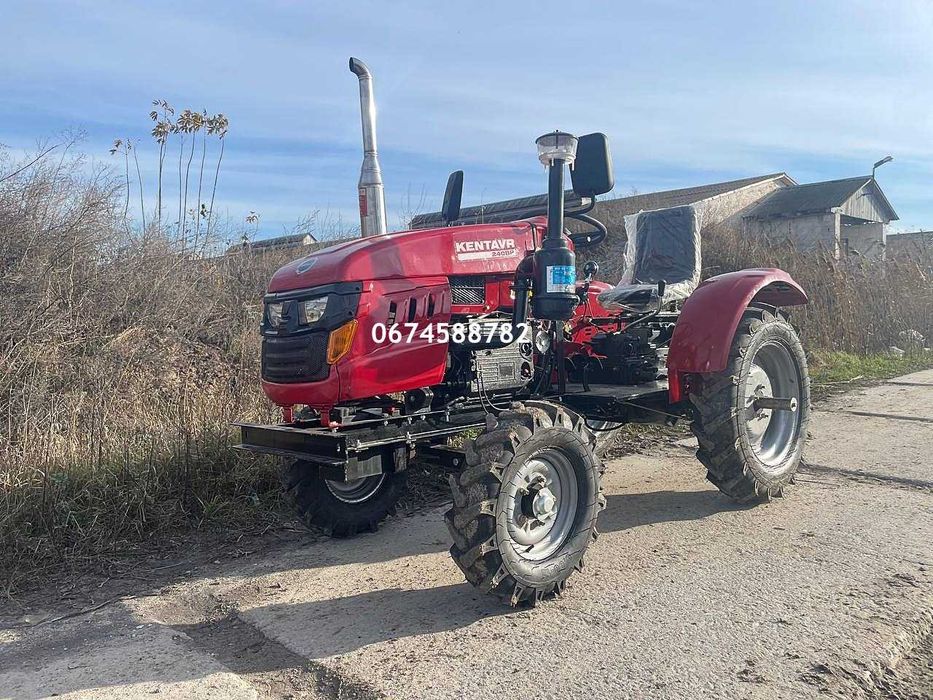 Мінітрактор Кентавр 240BP ВОМ 3-точкова навіска КРЕДИТ Доставка -0 грн