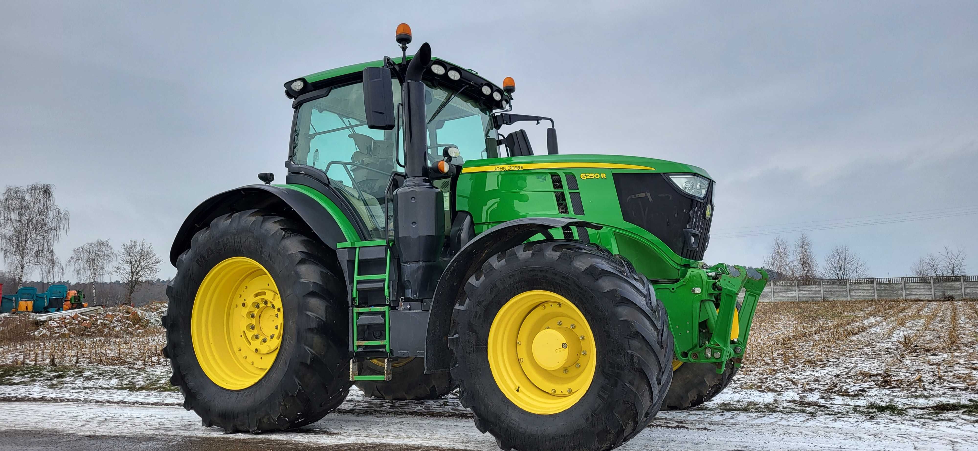 Ciągnik John Deere 6250R, Rok 2017, 6R250, 6230, 7250