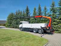 MAN TGS z Palfinger 18002 / 15m / składany w Z/ pilot