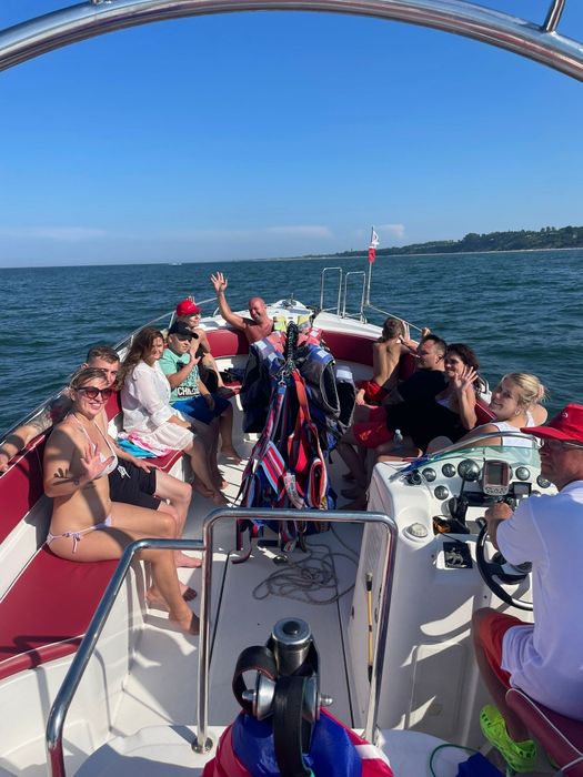 Parasailing łódź komercyjna do spadochronów Mercan 32 mercruiser  die