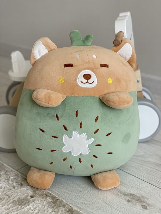 Мʼяка іграшка + плед