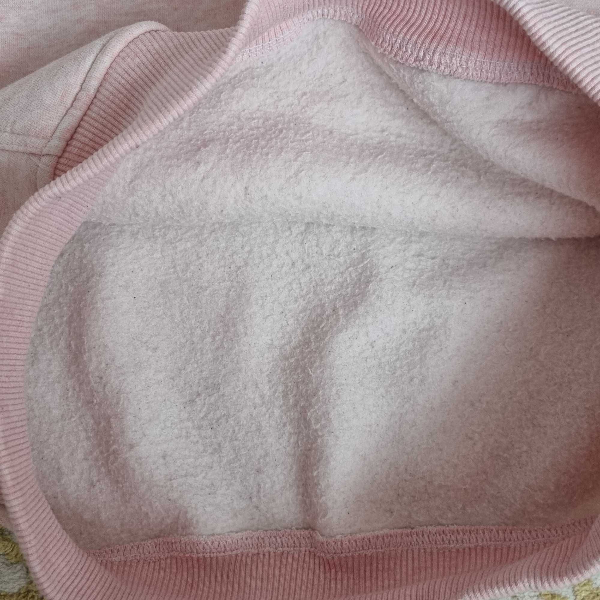 Bluza hoodie kangur dziewczęca na 9-11 lat wzrost 142-152 cm