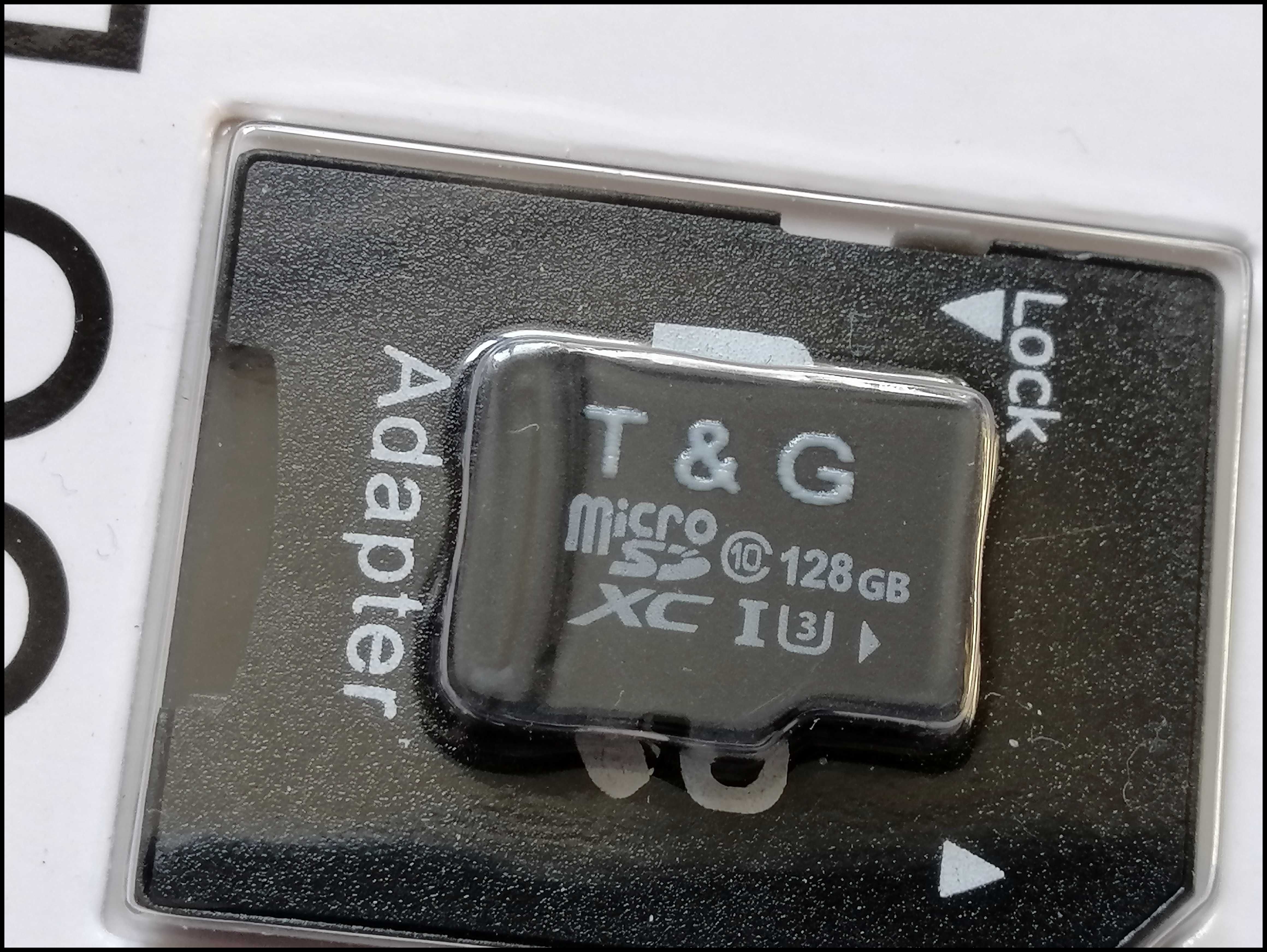 Micro SD карта памяти 128Gb T&G смартфон видеонаблюдение