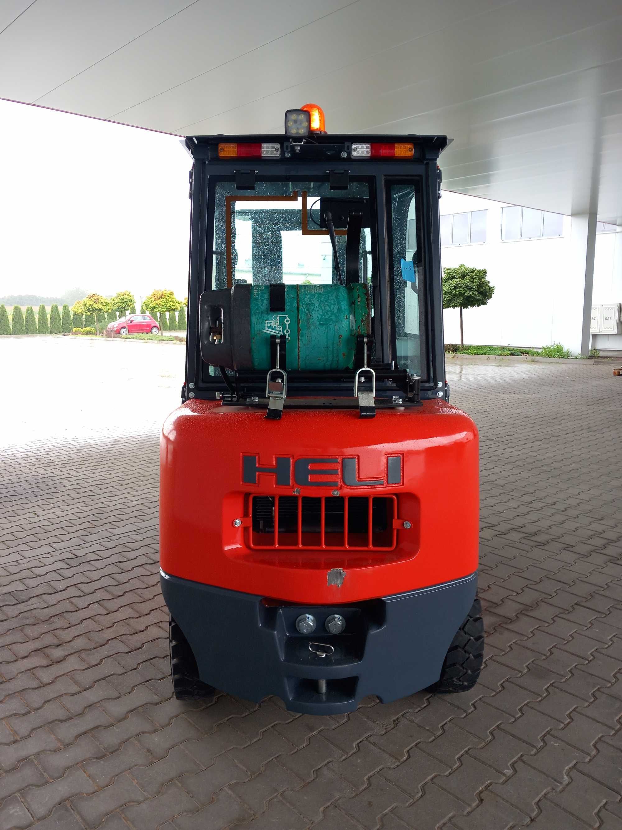 Wózek Widłowy Spalinowy Heli 3,5t Maszt 4,3 Silnik Kubota LPG 2024-12