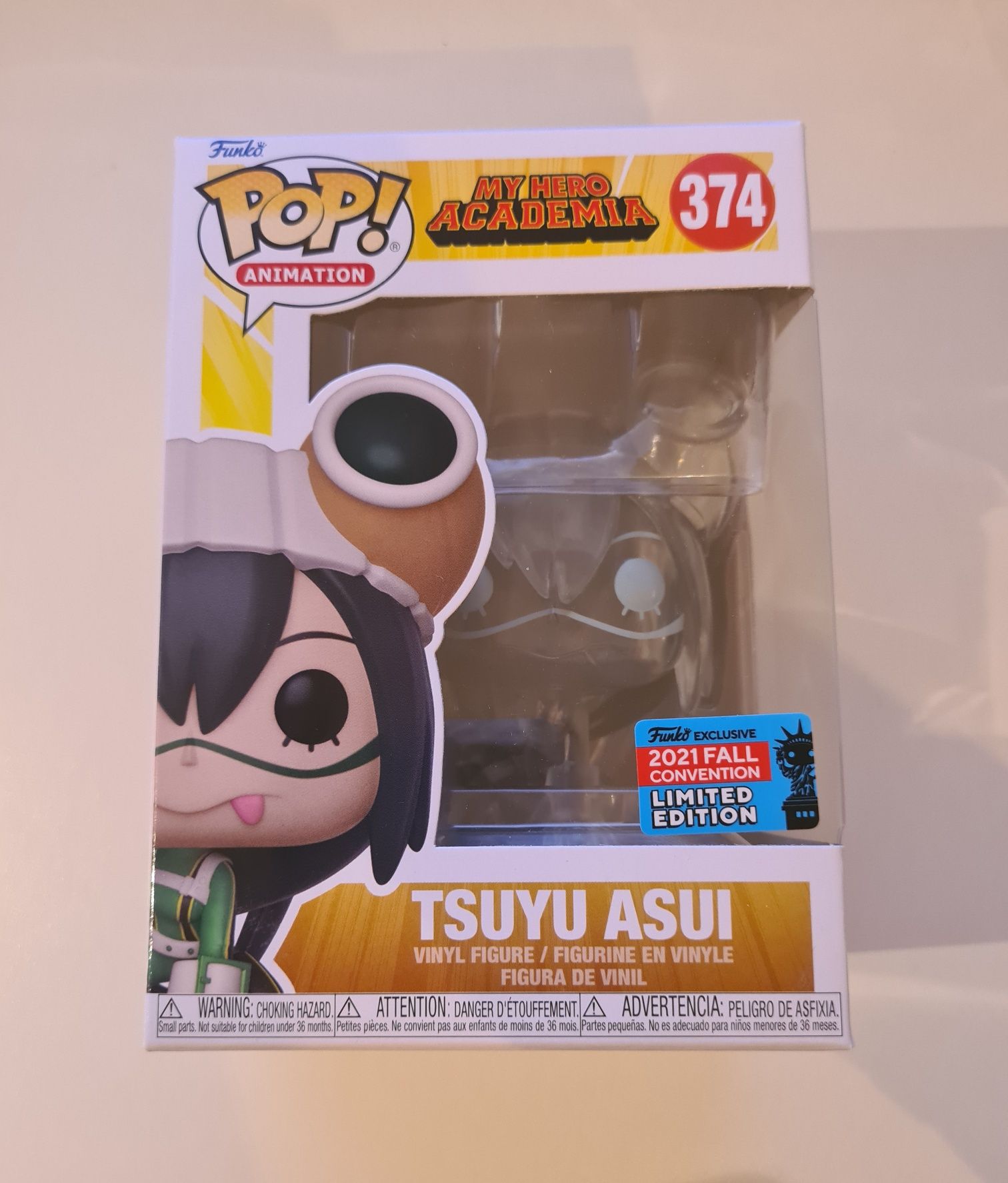 Funko Pop #374 Tsuyu Asui My Hero Academia Konwent 2021