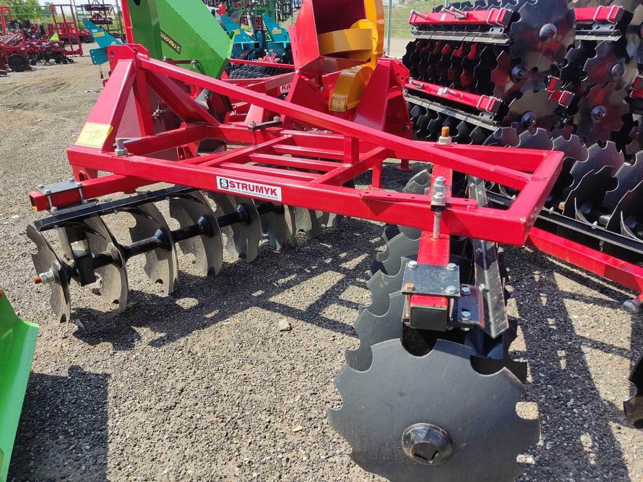 Nowa brona talerzowa stal borowa Strumyk/Demarol agregat 1,4/3,4m