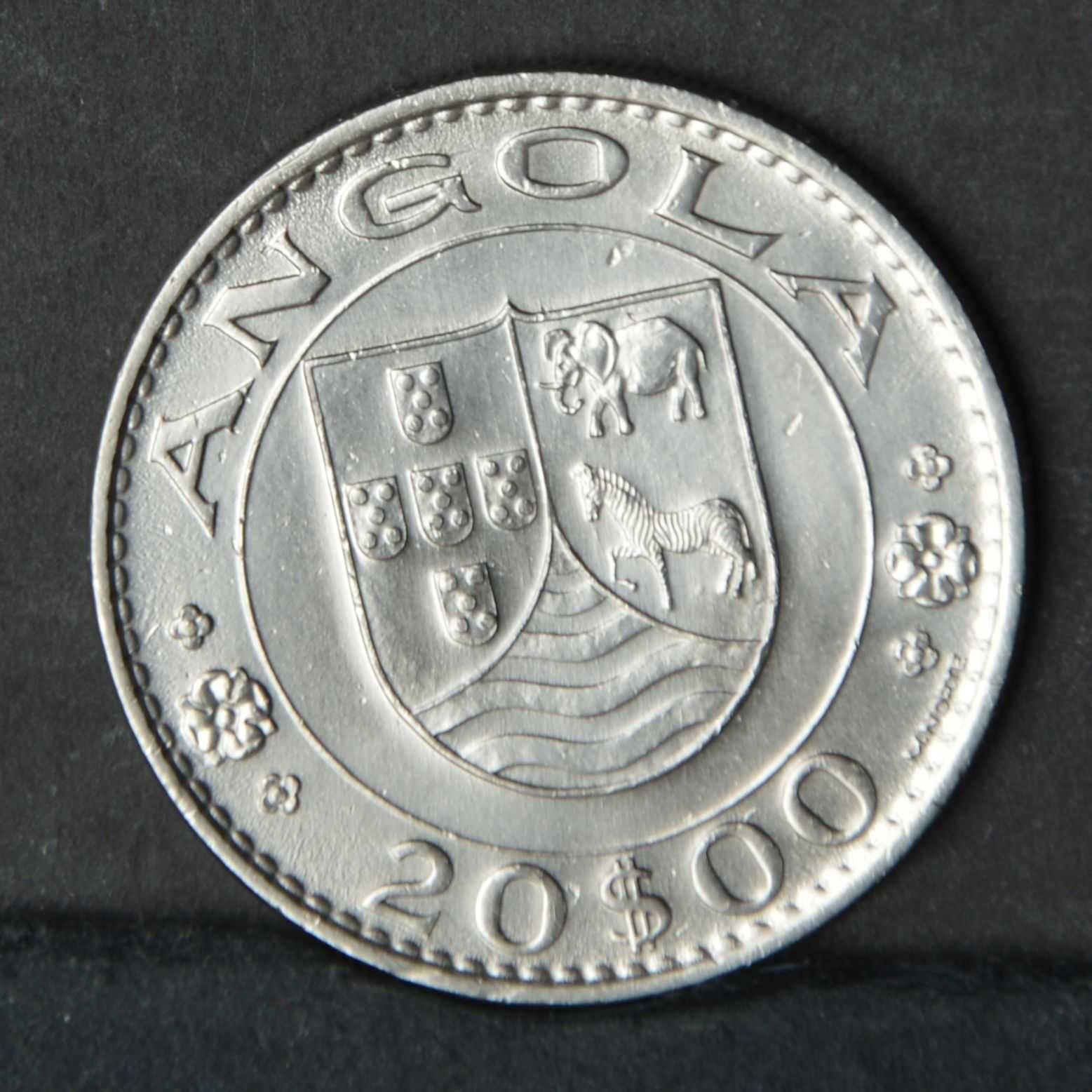 Angola 20 escudos 1971 - olx X10354