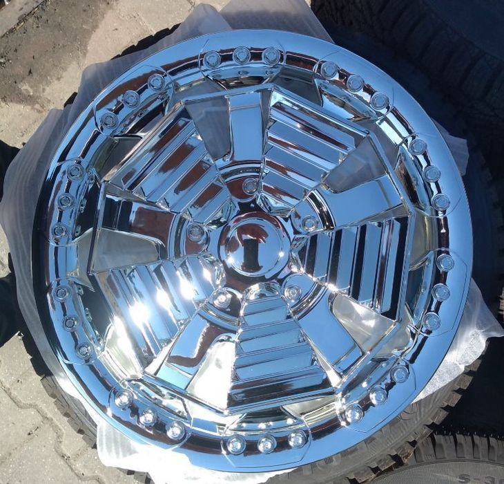 Kołpaki obrotowe Spinner 14 - Chrome